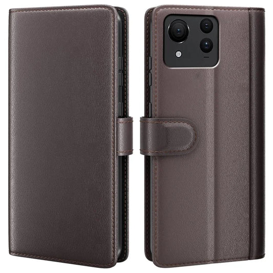For Asus Zenfone 11 Ultra 5G Cell Phone Cases Genuine Split Leather Wallet Cover