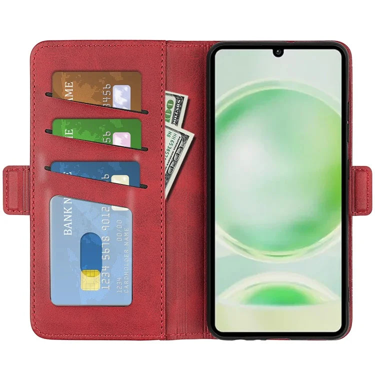 For Sharp Aquos Sense 8 Leather Case Wallet Stand Protective Cover Anti-scratch Cell Phone Shell