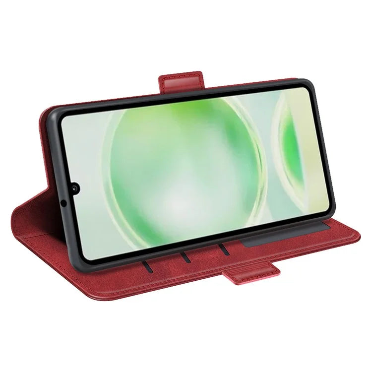 For Sharp Aquos Sense 8 Leather Case Wallet Stand Protective Cover Anti-scratch Cell Phone Shell