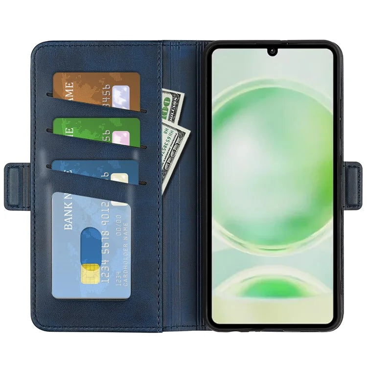 For Sharp Aquos Sense 8 Leather Case Wallet Stand Protective Cover Anti-scratch Cell Phone Shell