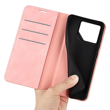 For Asus ROG Phone 8 5G / Phone 8 Pro 5G Case PU Leather Skin Touch Flip Stand View Phone Cover
