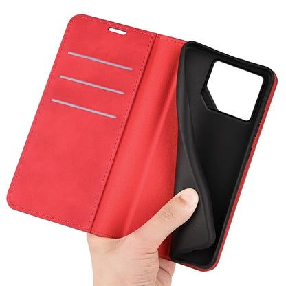 For Asus ROG Phone 8 5G / Phone 8 Pro 5G Case PU Leather Skin Touch Flip Stand View Phone Cover