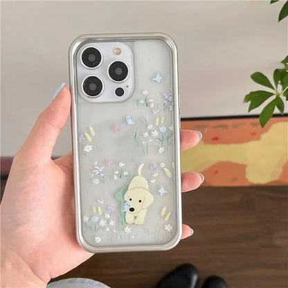 TPU Phone Cover for iPhone 13 Pro Pattern Design Electroplating Phone Cases