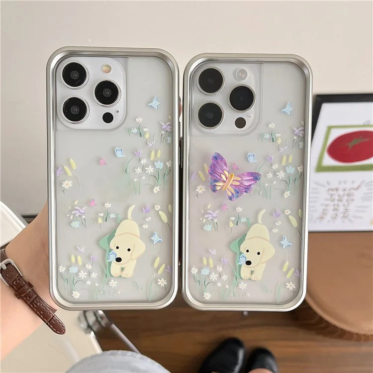 TPU Phone Cover for iPhone 13 Pro Pattern Design Electroplating Phone Cases