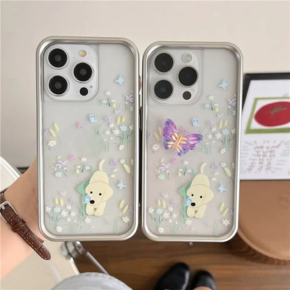 TPU Phone Cover for iPhone 13 Pro Pattern Design Electroplating Phone Cases