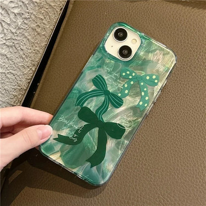 For iPhone 13 TPU Case Laser Effect Pattern Printing Soft TPU Phone Cover