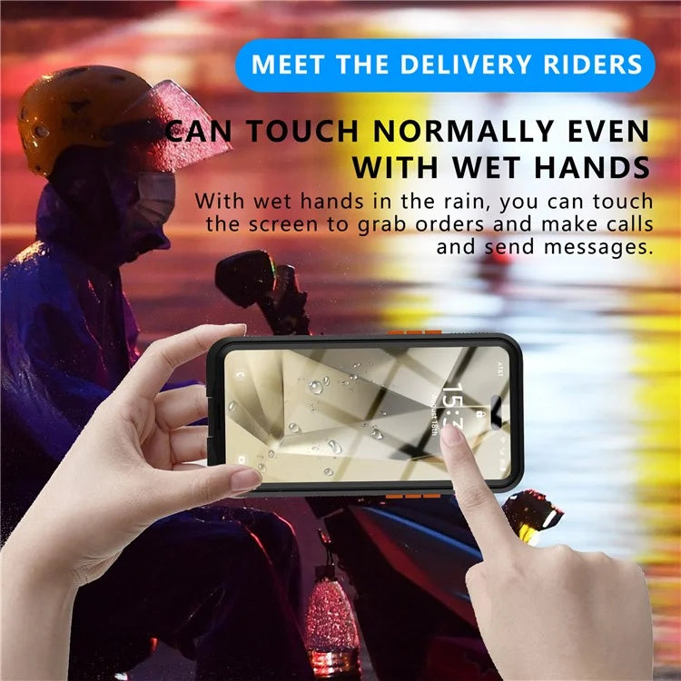 SHELLBOX Air Box Series For iPhone 15 Pro Waterproof Cover PC+TPU+PET Phone Case