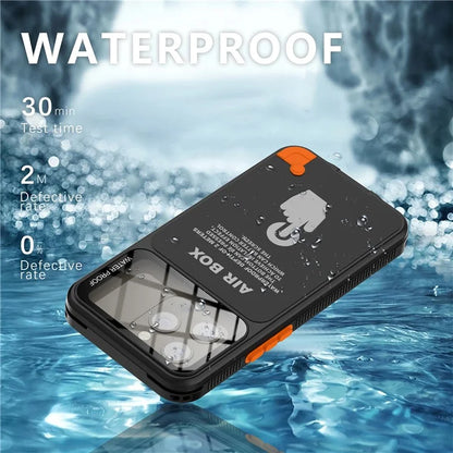 SHELLBOX Air Box Series For iPhone 15 Pro Waterproof Cover PC+TPU+PET Phone Case