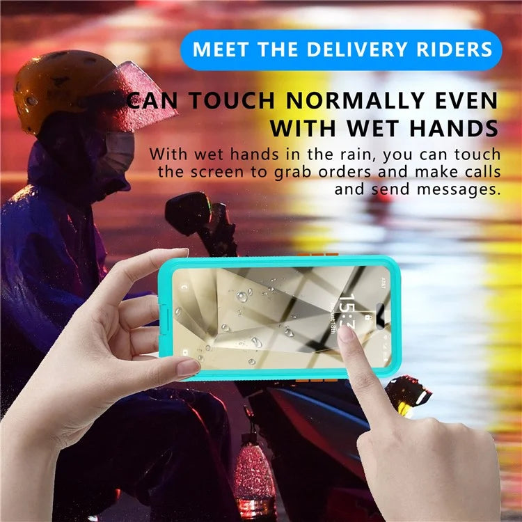 SHELLBOX Air Box Series For iPhone 15 Pro Waterproof Cover PC+TPU+PET Phone Case