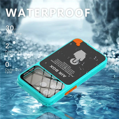 SHELLBOX Air Box Series For iPhone 15 Pro Waterproof Cover PC+TPU+PET Phone Case