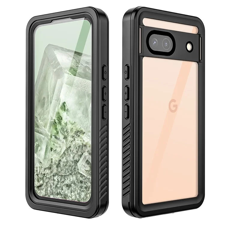 REDPEPPER FS Series For Google Pixel 8a IP68 Waterproof Case Clear Back Panel Cell Phone Cover