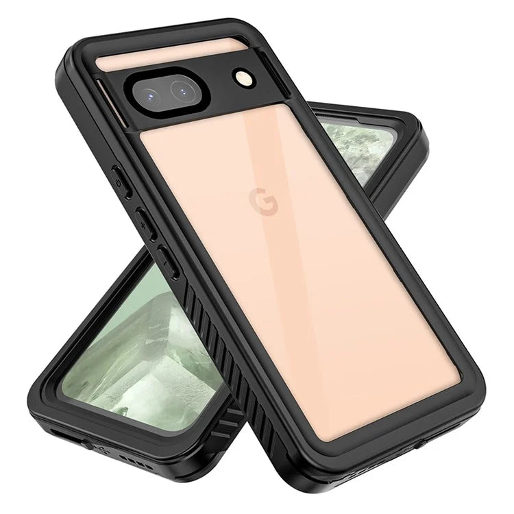 REDPEPPER FS Series For Google Pixel 8a IP68 Waterproof Case Clear Back Panel Cell Phone Cover
