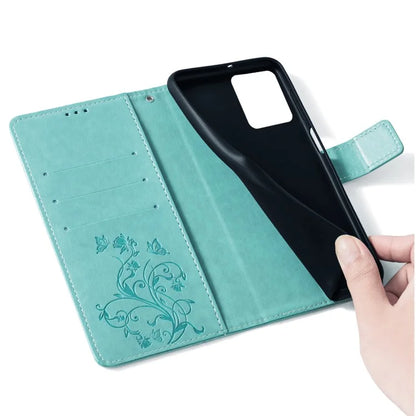 For Motorola Edge 40 5G Wallet Case PU Leather Butterfly Flower Phone Cover Online Shopping Wholesale