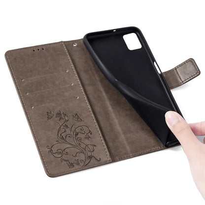 For Xiaomi 11T 5G / 11T Pro 5G Phone Case Wrist Strap Card Slots Butterfly Flower Leather Cover