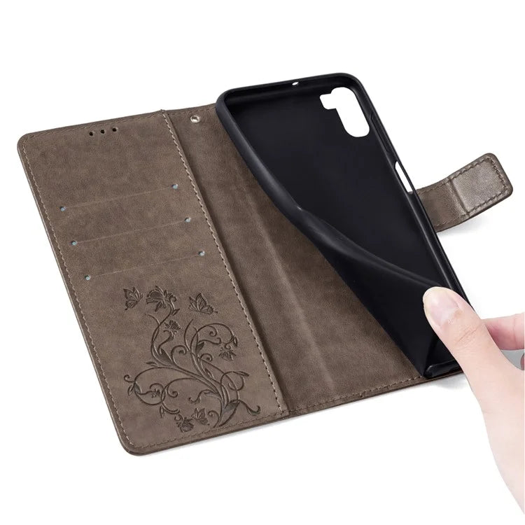 For vivo iQOO Neo9 5G / Neo9 Pro 5G Case PU Leather Butterfly Floral Flip Stand Phone Cover