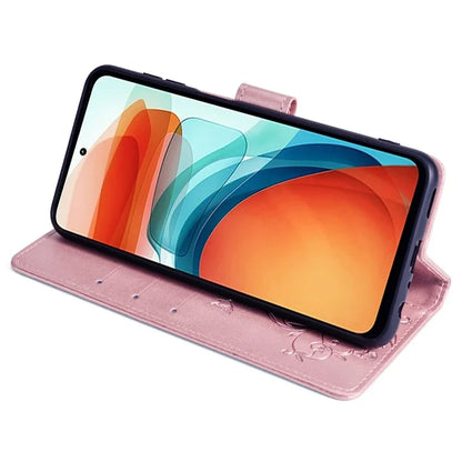 For Xiaomi Redmi Note 10 Pro 5G (China) / Poco X3 GT Case Butterfly Flower Leather Phone Cover with Wrist Strap