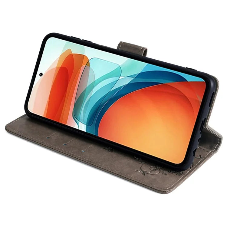 For Xiaomi Redmi Note 10 Pro 5G (China) / Poco X3 GT Case Butterfly Flower Leather Phone Cover with Wrist Strap