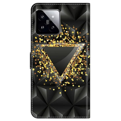 For Xiaomi 14 Wallet Case Pattern Printing PU Leather Phone Cover