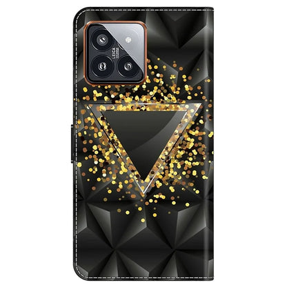 For Xiaomi 14 Pro Case PU Leather Pattern Printed Style Flip Wallet Phone Cover
