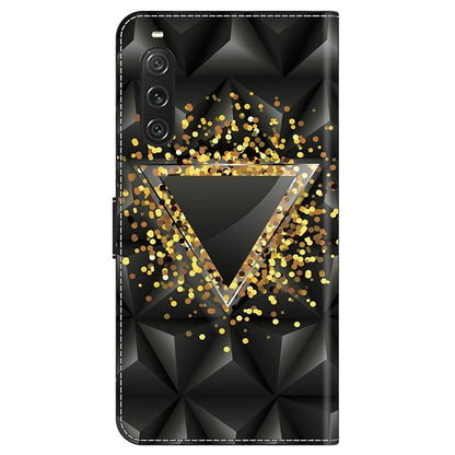 For Sony Xperia 10 V Wallet Phone Case Pattern Printing PU Leather Flip Cover
