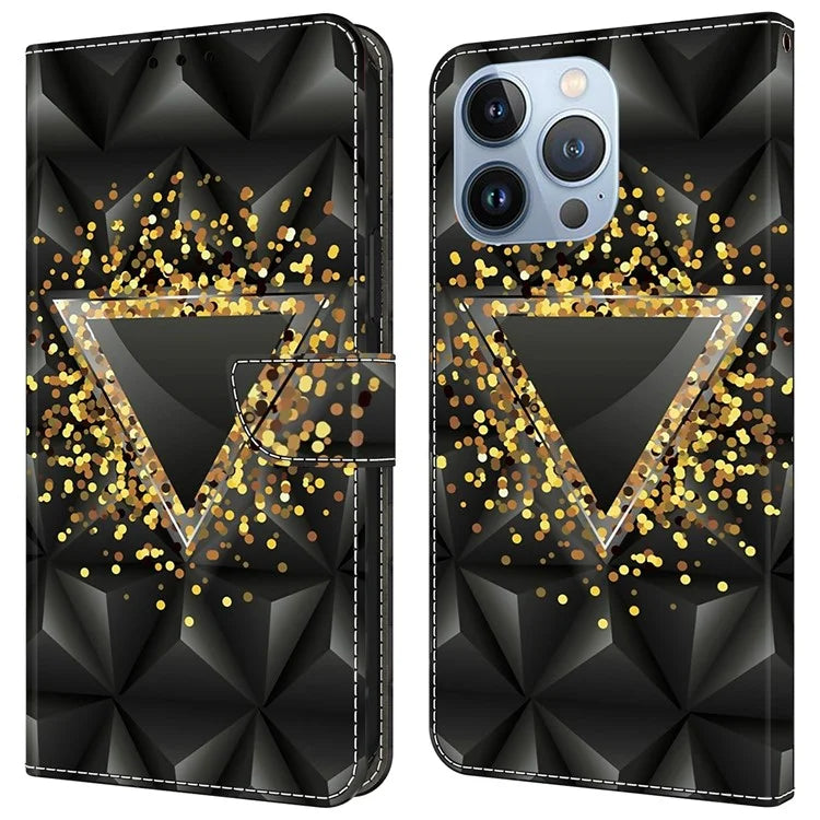 For iPhone 14 Pro Max Case Protective Leather Wallet Phone Cover