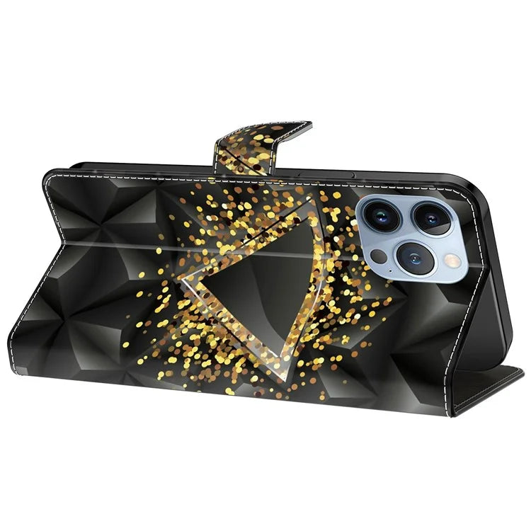 For iPhone 14 Pro Max Case Protective Leather Wallet Phone Cover