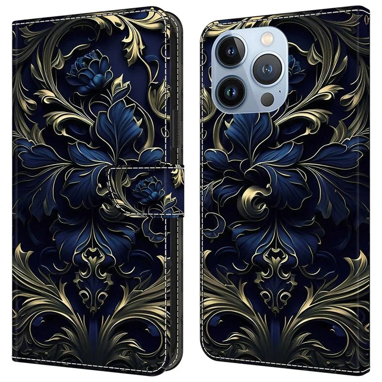 For iPhone 14 Pro Max Case Protective Leather Wallet Phone Cover