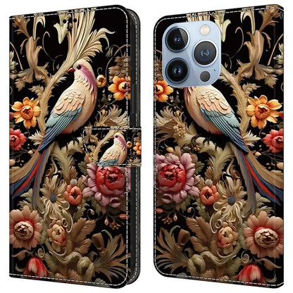 For iPhone 14 Pro Max Case Protective Leather Wallet Phone Cover