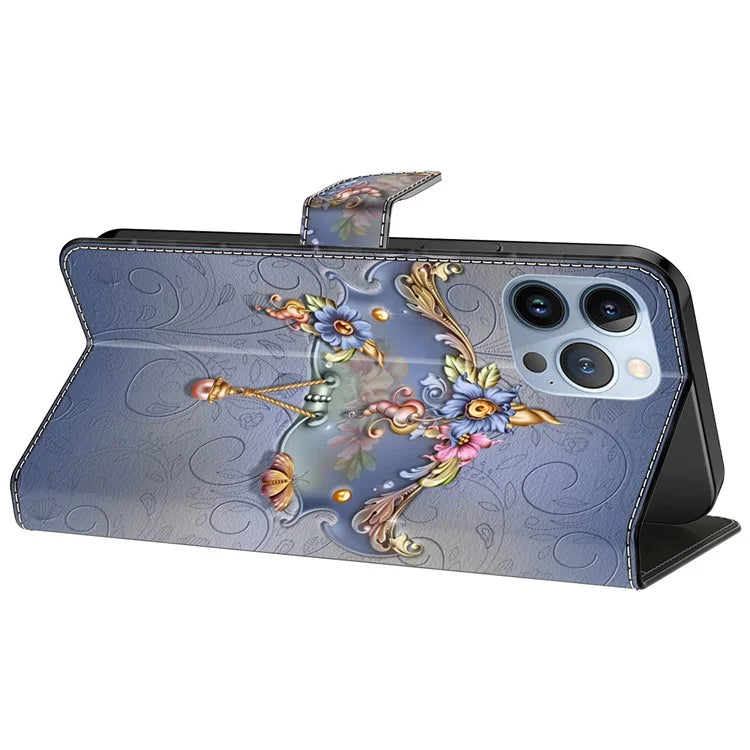 For iPhone 14 Pro Max Case Protective Leather Wallet Phone Cover