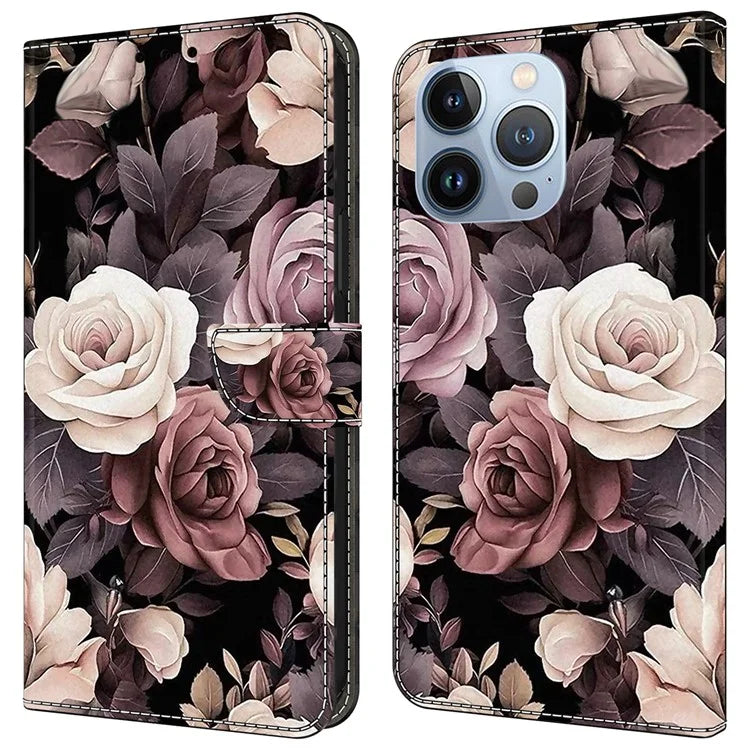 For iPhone 14 Pro Max Case Protective Leather Wallet Phone Cover