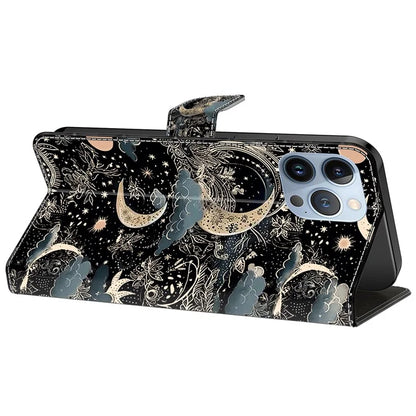 For iPhone 14 Pro Max Case Protective Leather Wallet Phone Cover