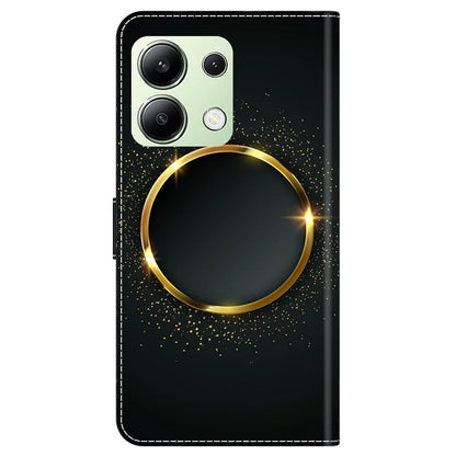 For Xiaomi Redmi Note 13 4G Leather Case Printed Pattern Wallet Stand Phone Cover