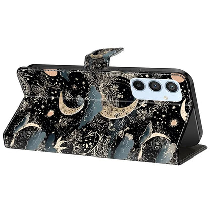 For Samsung Galaxy A54 5G Case PU Leather Stand Magnetic Clasp Pattern Printing Phone Cover