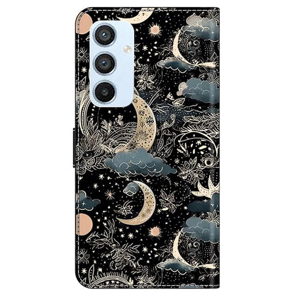 For Samsung Galaxy A54 5G Case PU Leather Stand Magnetic Clasp Pattern Printing Phone Cover