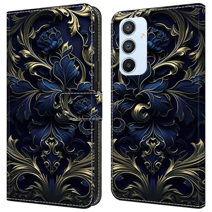 For Samsung Galaxy A54 5G Case PU Leather Stand Magnetic Clasp Pattern Printing Phone Cover