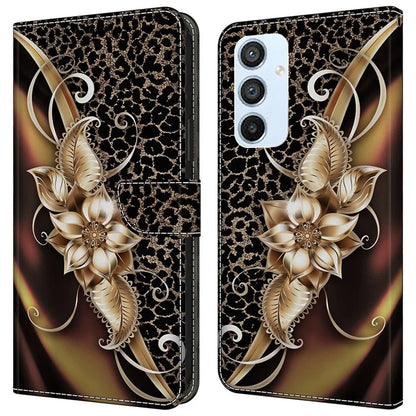 For Samsung Galaxy A54 5G Case PU Leather Stand Magnetic Clasp Pattern Printing Phone Cover
