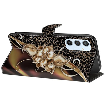 For Samsung Galaxy A54 5G Case PU Leather Stand Magnetic Clasp Pattern Printing Phone Cover