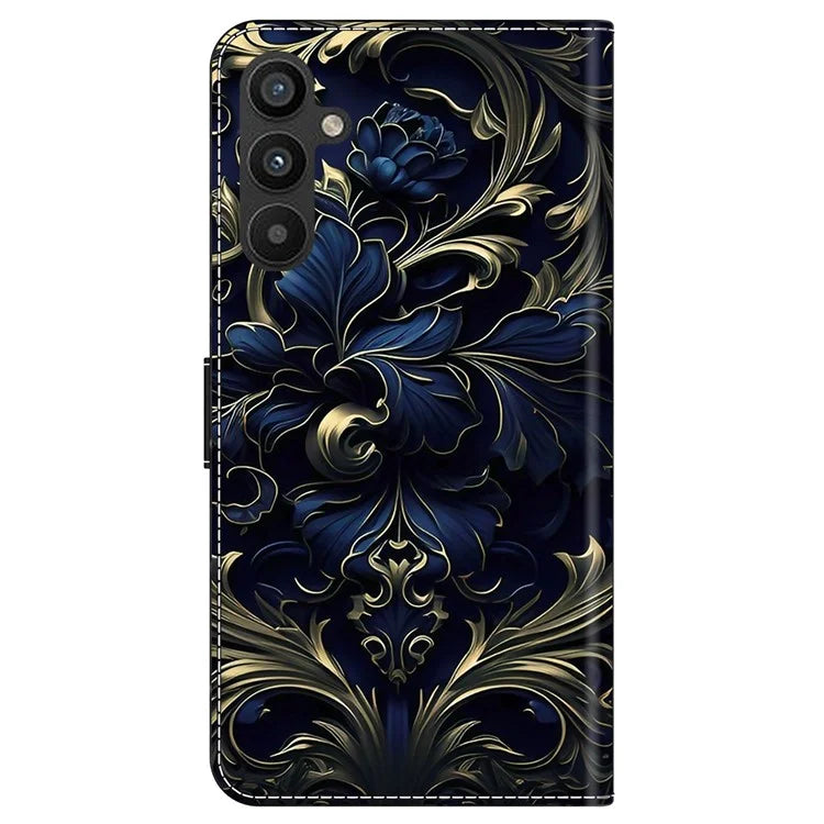 For Samsung Galaxy A55 5G Phone Case Wholesale Pattern Printing PU Leather Cover with Wallet
