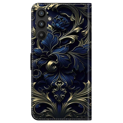 For Samsung Galaxy A55 5G Phone Case Wholesale Pattern Printing PU Leather Cover with Wallet