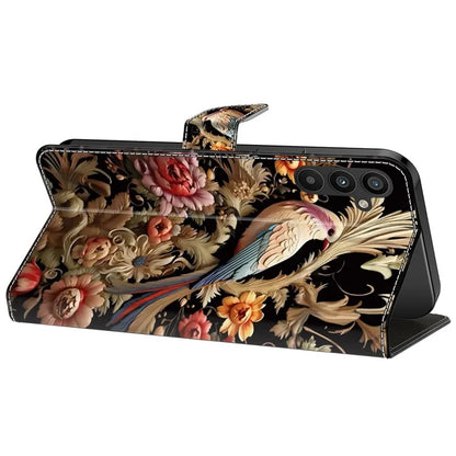 For Samsung Galaxy A55 5G Phone Case Wholesale Pattern Printing PU Leather Cover with Wallet