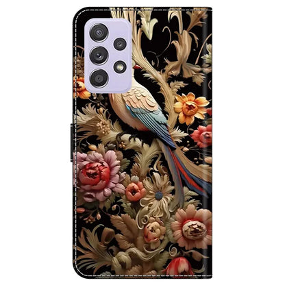 For Samsung Galaxy A52 4G / 5G / A52s 5G Case Pattern Printing Flip Folio Leather Phone Cover