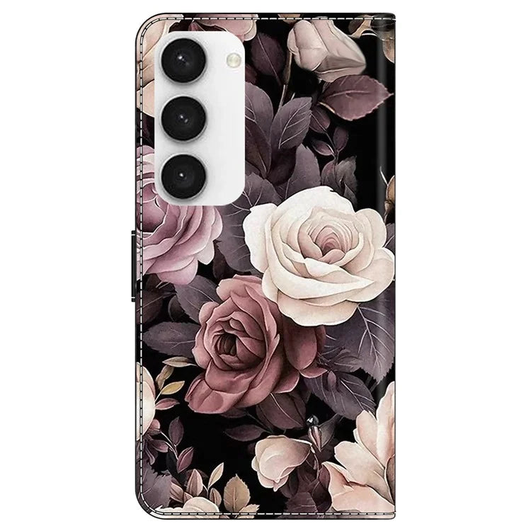 For Samsung Galaxy S23 Wallet Phone Case Pattern Printing Leather Cover Mobile Accessories Wholesale
