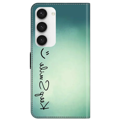 For Samsung Galaxy S23 Wallet Phone Case Pattern Printing Leather Cover Mobile Accessories Wholesale