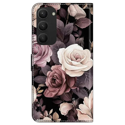 For Samsung Galaxy S23+ Case PU Leather Wallet Flip Cover with Standing Function