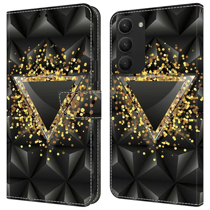 For Samsung Galaxy S23+ Case PU Leather Wallet Flip Cover with Standing Function