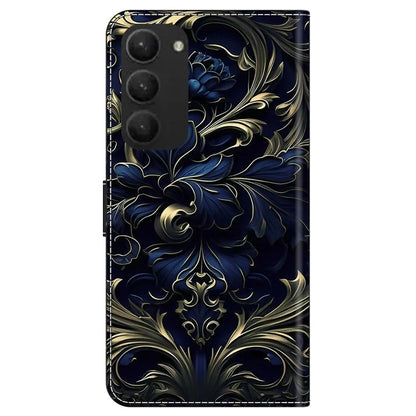 For Samsung Galaxy S23+ Case PU Leather Wallet Flip Cover with Standing Function