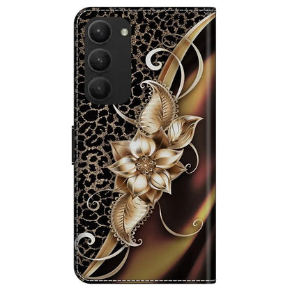 For Samsung Galaxy S23+ Case PU Leather Wallet Flip Cover with Standing Function