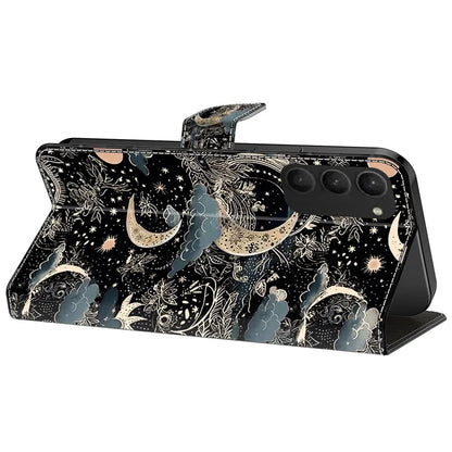 For Samsung Galaxy S23+ Case PU Leather Wallet Flip Cover with Standing Function