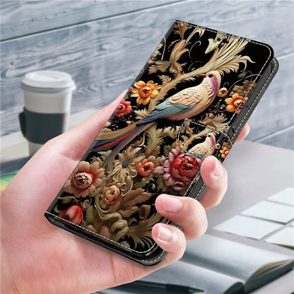 For Samsung Galaxy A13 5G / A13 4G Wallet Case Pattern Print Leather Phone Cover Mobile Accessories Wholesale