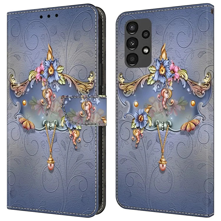 For Samsung Galaxy A13 5G / A13 4G Wallet Case Pattern Print Leather Phone Cover Mobile Accessories Wholesale